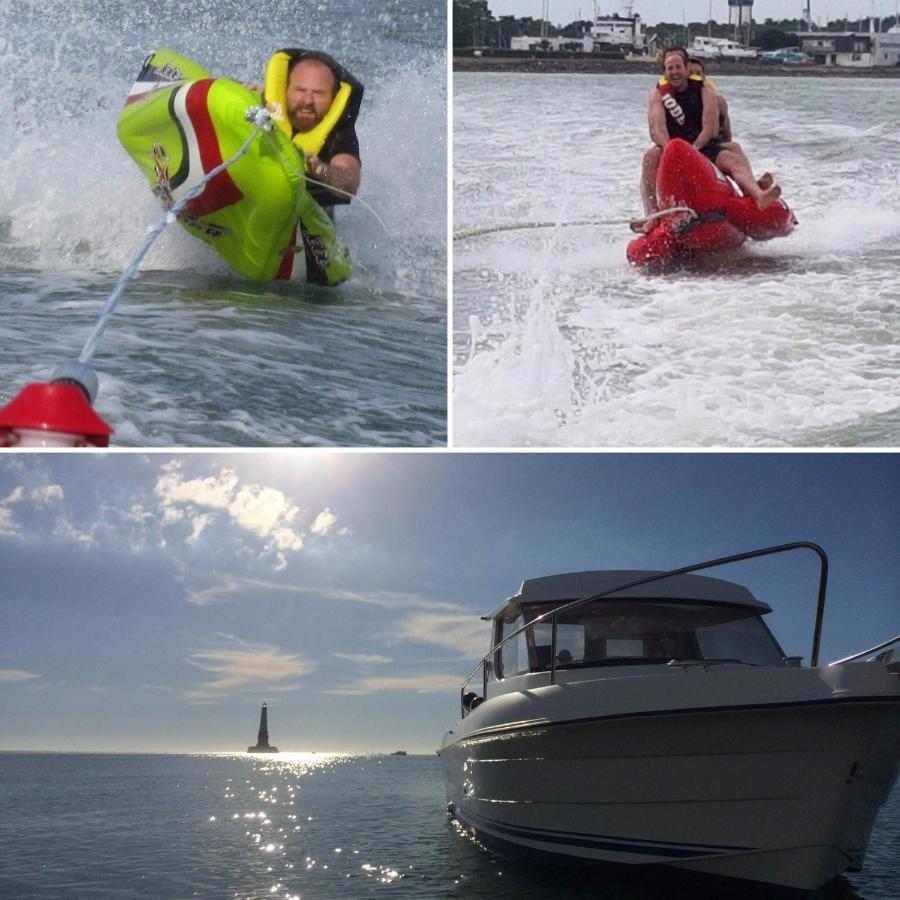 Gite Des Phares - Day Cruise En Bateau Prive, Peche En Mer, Et Visite Guidee Des Chateaux Du Medoc Lesparre-Médoc Exteriör bild